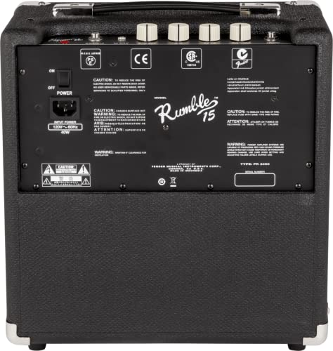 Fender Rumble 15   15W Combo Bassverstärker – Der perfekte Übungsverstärker