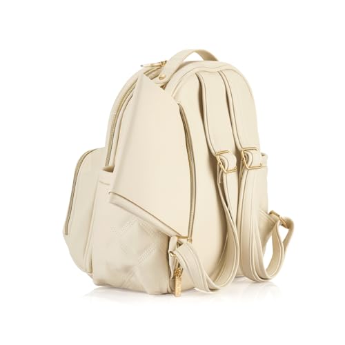 Itzy Ritzy Diaper Bag Backpack – Large Capacity Boss Backpack Diaper Bag Featuring Bottle Pockets