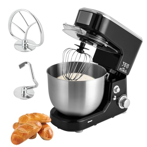 Küchenmaschine Teig Standmixer Leistungsstark Geschwindigkeiten Schlagsahne