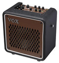 VOX   Mini Go 10 Earth Brown, Combo Verstärker für Gitarre und Stimme Serie "Transistor" Effekte, 10 W Leistung, Lautsprecher von 6,5 Zoll bis 16 Ohm, Farbe Earth Brown