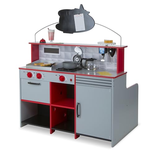 Melissa &amp; Doug Star Diner | Pretend Play Toy | Large Playset | 3  | Gift for Boy or Girl