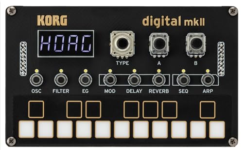 Korg Nu:Tekt NTS 1 Digital mkII Synthesiser Kit     zum Selberbauen Black