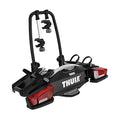 Thule Velocompact 13 pin Plattformfahrradträger Für Die Anhängerkupplung 13 polig Black/Aluminum 2 Bikes