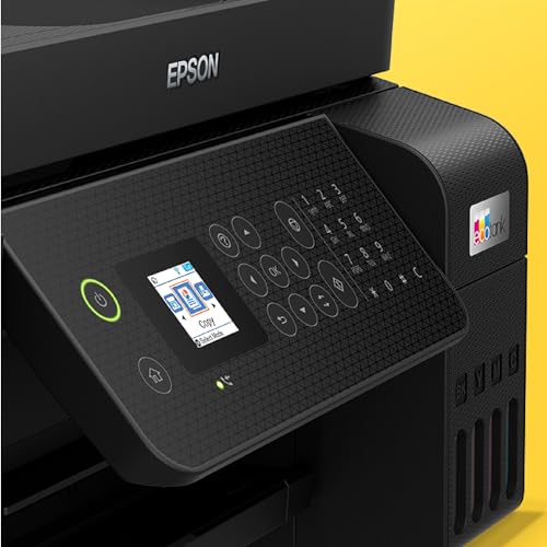 Epson EcoTank ET 4800 A4 Multifunktions Wi Fi Tintentankdrucker, mit einem im Lieferumfang enthaltenen Vorrat an Tinten bis zu 3 Jahren