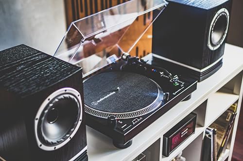 Audio Technica LP120xBTUSB Direktangetriebener Plattenspieler (Bluetooth &amp; USB) Schwarz