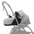 Stokke YOYO 0  Neugeborenen Set, Stone   Inklusive Matratze, ausziehbarem Verdeck und Fünfpunktgurt   Erfordert YOYO Rahmen (separat erhältlich)