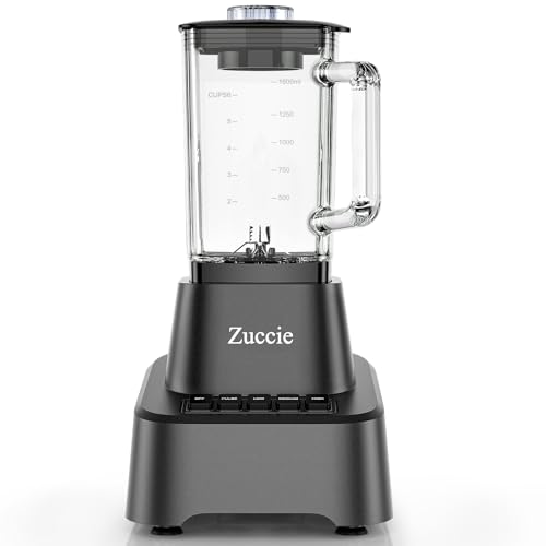 Zuccie Pulse Funktion leistungsstarker Küchenmixer Edelstahlmesser
