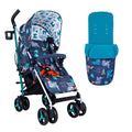 Cosatto Supa 3 Pushchair – Lightweight Stroller from Birth to 25kg   Compact Fold, Shopping Basket, Footmuff (Dragon Kingdom)