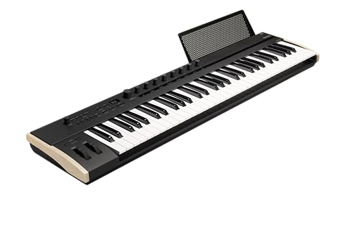 Korg KEYSTAGE 61   Keystage 61 Key Poly AT MIDI Controller Tastatur – Schwarz