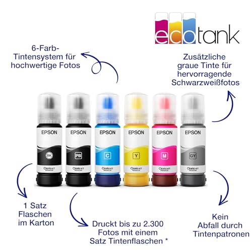 Epson EcoTank ET 8550 DIN A3  WLAN Tintentank Fotodrucker