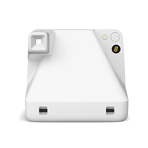 Polaroid Now  Generation 2   Camera   Film Bundle (16 Photos Included)   White   Bluetooth Connected App Controlled Instant Film Camera 6437