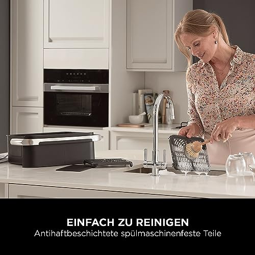 Ninja Heißluftfritteuse antihaftbeschichtete spülmaschinenfeste AF500EU