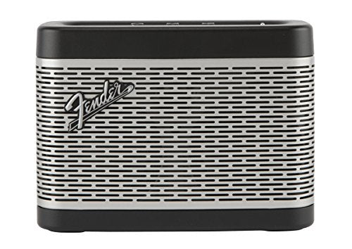 Fender Newport   Tragbarer Lautsprecher mit Bluetooth Technologie (30 W Leistung, Tritreiber System, USB Port, integriertes Mikrofon), Schwarz