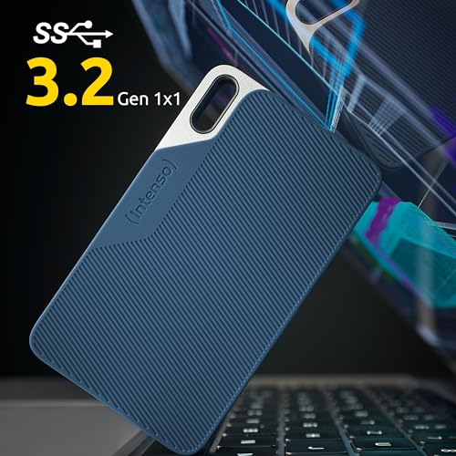 Intenso Externe SSD TX100, 2 TB Portable Solid State Drive, Super Speed USB 3.2 Gen 1x1, bis zu 500 MB/s:  Computer &amp; Zubehör