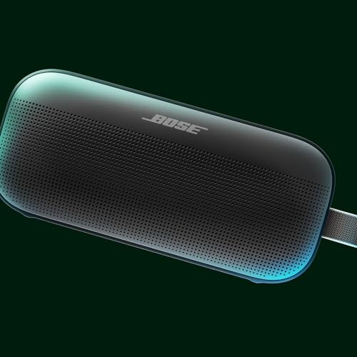 Bose SoundLink Flex Bluetooth Speaker – kabelloser, wasserdichter, tragbarer Outdoor Lautsprecher – Schwarz
