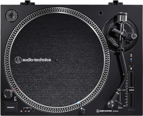 Audio Technica LP120xBTUSB Direktangetriebener Plattenspieler (Bluetooth &amp; USB) Schwarz