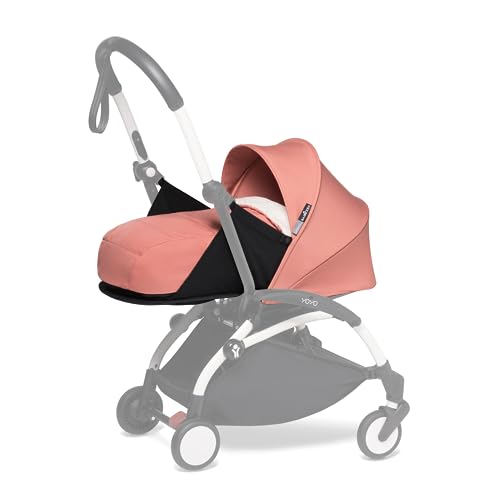 BABYZEN YOYO 0  Neugeborenen Set, Ginger   Inklusive Matratze, Verdeck, Kopfstütze und Fußabdeckung   YOYO2 Kinderwagengestell erforderlich (separat erhältlich)
