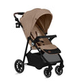 LIONELO EMMA ONE Buggy bis zu 22 kg von 6 m bis 4 Jahre Schwenkbare 360 Räder° Vollfederung Einhändig klappbar Verstellbare Rückenlehne und Fußstütze XXL Verdeck UPF50