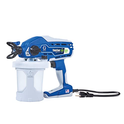 Graco Magnum by Graco 26D520 TrueCoat 360 Dual Speed, tragbares Airless Farbspritzgerät mit Kabel, EU Produkt, Heimwerkergerät, kleine dekorative Projekte (max. Druck 138 bar)