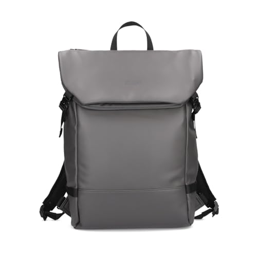 ZWEI Fahrrad Rucksack wasserfest AQUA AQCR200 aus Hydroflex, 16 Liter, gepolstertes Laptopfach, Brustgurt, Getränkehalter, Schlüsselband, Haken für Gepäckträger