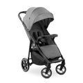 hauck Buggy Shop N Care für Kinder ab Geburt bis 22 kg mit Liegefunktion, Getränkehalter und Snack Tablett, Klein Zusammenklappbar, Sonnenverdeck (UPF 50 ), XL Korb bis 3 kg (Grey)