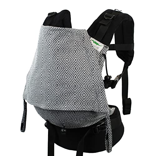 Babytrage Buzzidil Diamond   mitwachsendes Tragesystem für Babys und Kleinkinder | Bauchtrage, Rückentrage &amp; Hüftsitz | XL Kindertrage: 8 48 Monate