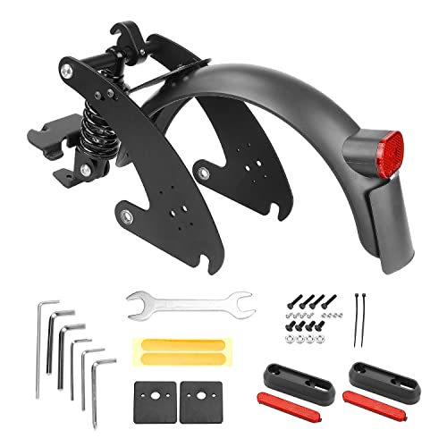 ulip Stoßdämpfer Set hinten Elektroroller Stoßfänger Stoßdämpfung Rücklicht Zubehör für Ninebot Max G30 G30LP G30E