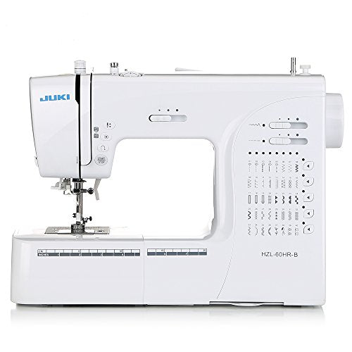 JUKI HZL 60HR B Elektronische Nähmaschine, Metall, weiß, 40 x 18,8 x 29 cm