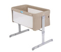 Graco Sweet2Sleep Nachttischbett/Wiege hält das Baby nah an Ihnen mit leicht zugänglichem Seitengitter, 11 Fach höhenverstellbar, 4 Neigungspositionen und mit Tragetasche, Haferflockenmode