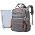 Homfu Diaper Bag Backpack Mommy Hospital Baby Bags For Boys Girl Travel Backpacks Mom Grey Dad Diaper Bag Tote Baby Registery