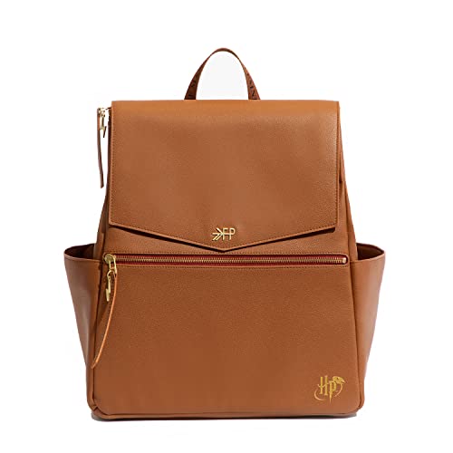 Freshly Picked Classic Baby Diaper Bag Backpack, Wipeable Vegan Leather Diaper Bag With Changing Pad, Convertible Diaper Bags