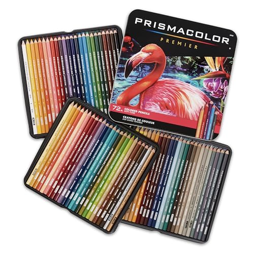 Sanford Prismacolor Premier Buntstifte, 72 Stück, Mehrfarbig