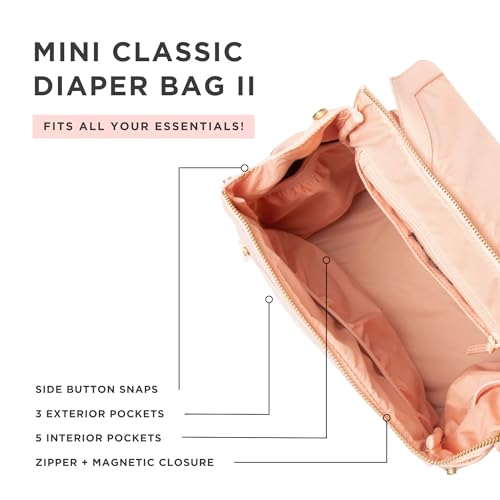 Freshly Picked Convertible Mini Classic Diaper Bag Backpack