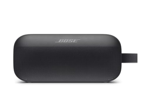 Bose SoundLink Flex Bluetooth Speaker – kabelloser, wasserdichter, tragbarer Outdoor Lautsprecher – Schwarz