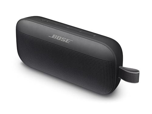 Bose SoundLink Flex Bluetooth Speaker – kabelloser, wasserdichter, tragbarer Outdoor Lautsprecher – Schwarz