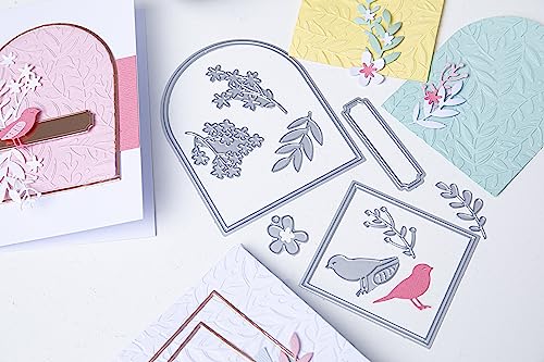 Sizzix Big Shot Starter Set für manuelles Stanzen und Prägen (6 Zoll) | Kartenherstellung, Papierbasteln, Scrapbooking, Schablonieren und mehr, Weiß/Grau, Einheitsgröße