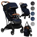 MOMI OFRA Kinderwagen, ab 6 Monaten, bis 15 kg, faltbar, leicht, verstellbar, mit Ablagekorb, unverwüstliche Räder