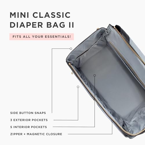 Freshly Picked Convertible Mini Classic Diaper Bag Backpack