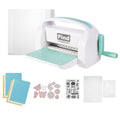 Find Scrapblooms Manuelle Stanz  und Prägemaschine für Kartenherstellung, Scrapbooking, 22,9 cm große Öffnung, Scrapbooking, Stanzmaschine für Kunst und Handwerk