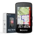Bryton Rider 750SE 2,8 Zoll Farb LCD Touchscreen GPS Fahrradcomputer Offline EU Karte, kompatibel mit Fahrradradar, 40 Stunden Batterielebensdauer, Navigation mit Turn by Turn Follow Track