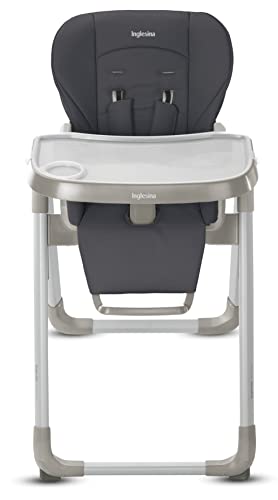 Inglesina My Time Hochstuhl, Pepper, Verstellbar von Geburt bis 36 Monate, Faltbar, Modernes Design, Höchster Komfort und Hygiene