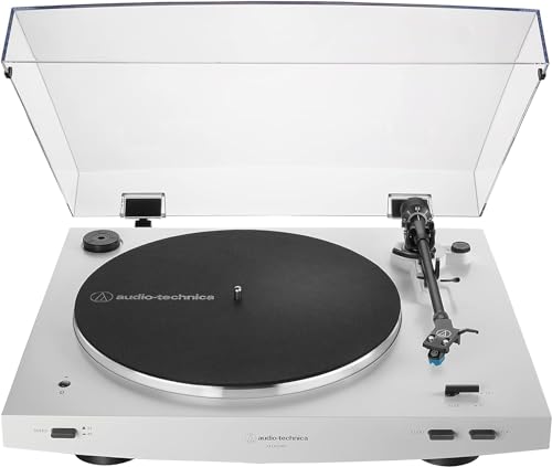 Audio Technica LP3XBTWH Kabelloser Automatischer Plattenspieler Weiß