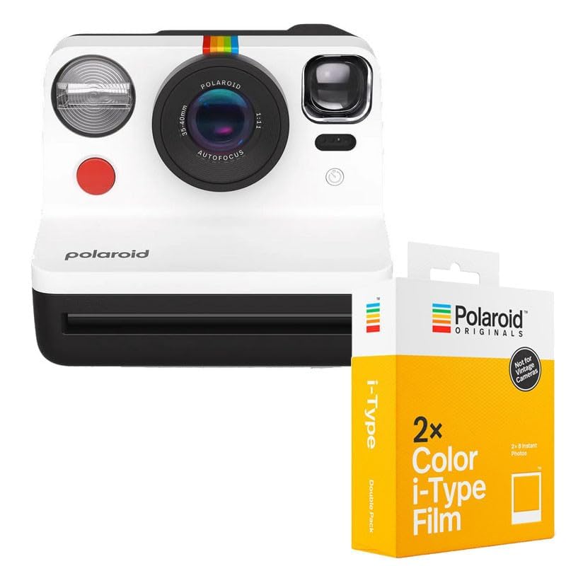 Polaroid Everything Box Now Gen 2 Sofortbildkamera   Schwarz &amp; Weiß