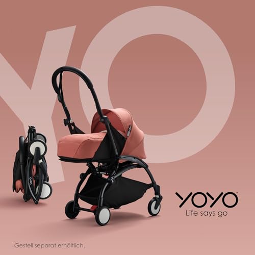 BABYZEN YOYO 0  Neugeborenen Set, Ginger   Inklusive Matratze, Verdeck, Kopfstütze und Fußabdeckung   YOYO2 Kinderwagengestell erforderlich (separat erhältlich)