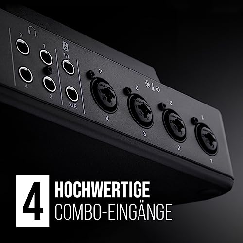 RØDE RØDECaster Pro II Alles in 1 Produktionslösung für Podcasting, Streaming, Musikproduktion und Inhaltserstellung, Black