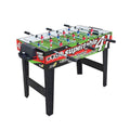 Sport One Unisex Jugend 4 in 1 Tisch Mini 3vs3 (Fußball, Tischtennis, Karambola, Hockey), Holz, Einheitsgröße