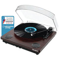 Schallplattenspieler mit Lautsprecher | Plattenspieler mit Bluetooth Senden &amp; Empfangen | Vinyl Record Player 33/45/78 | Turntable Vinyl USB Aufnahme | Plattenspieler Retro mit Slipmat | MAJORITY Moto