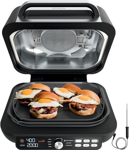 Ninja Foodi MAX IG651 Indoor-Grill & Heißluftfritteuse