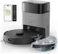 AIRROBO T20  Saugroboter mit Wischfunktion, 3.5L Staubsauger Roboter mit Absaugstation, 180Min Laufzeit, LiDAR Navigation, Starke Saugkraft ideal für Teppich und Tierhaare, App Steuerung