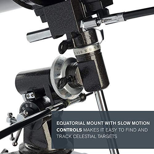 Celestron 21049 PowerSeeker 127EQ Spiegelteleskop, Schwarz